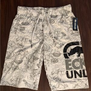 Ecko Unltd.  NEW w/tags white floral shorts. Men’s size small. MSRP $45